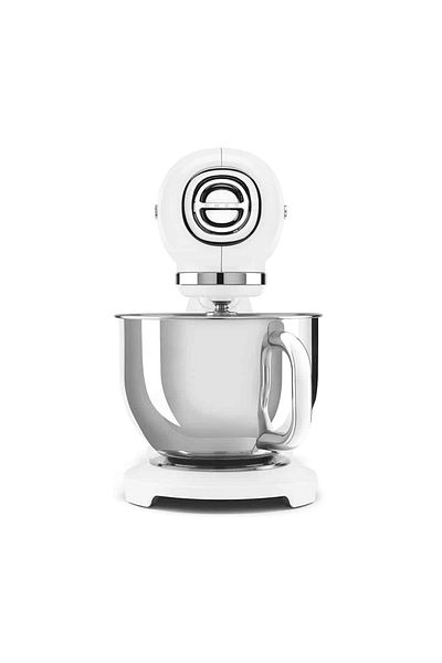 SMEG 50's Style Retro Stand Mixer, Full White