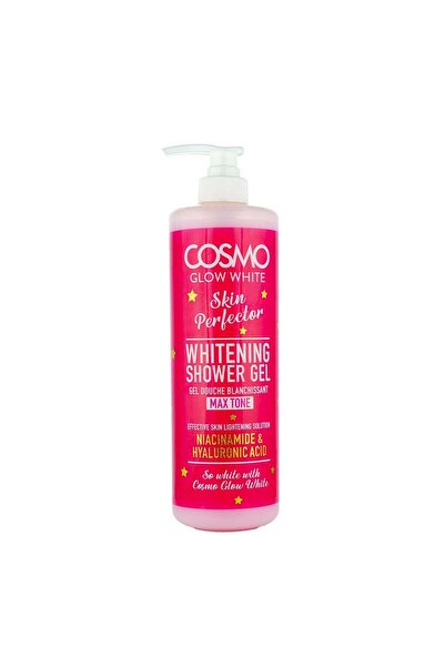 Cosmo Glow White Skin Perfector Whitening Shower Gel 1000ml, Niacinamide & Hy...