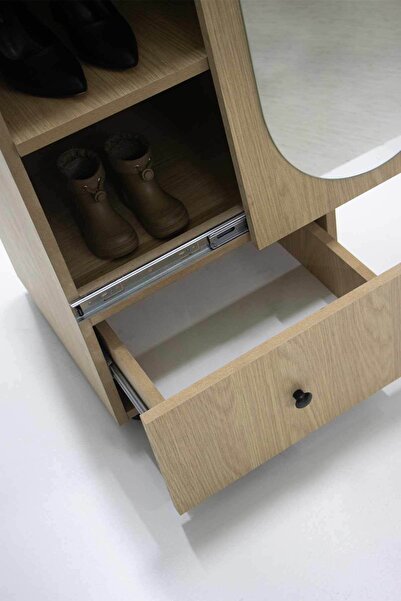 Eymense Ekol Dekoratif Ayna Meşe