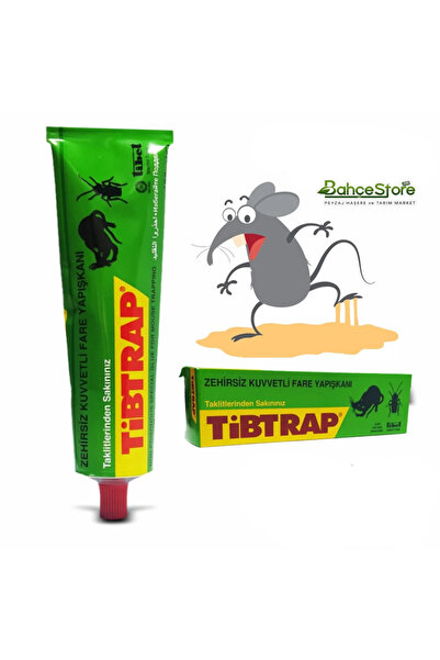 BAHÇESTORE Tibtrap Zehirsiz Fare Yapışkanı 125 ml 10 Adet
