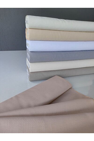 sarra Gardenia Plain Fabric - Μπεζ