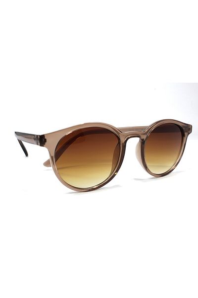 Polo Exchange 2018 Brown Round Sunglasses