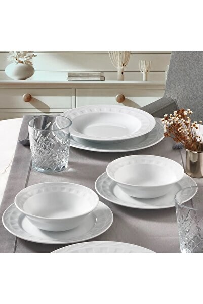 3NUR Monet Servis Tabağı 1 Adet 25 cm
