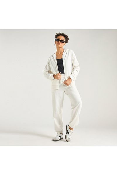 FAV Kangaroo Pocket Detail Zip Through Hoodie and Joggers Set