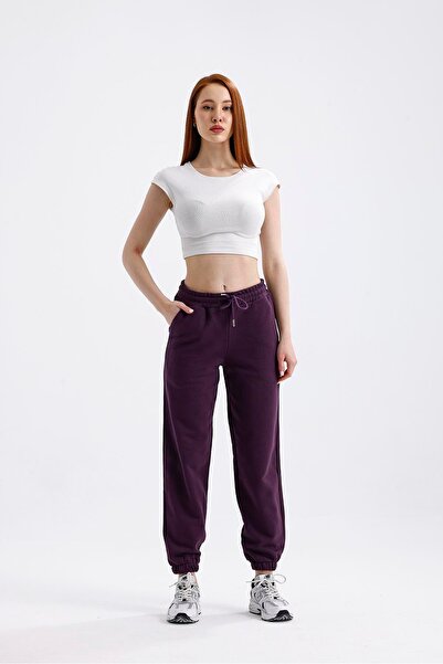 Miss Murem 3İp Jogger Pantolon-MOR