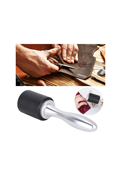 BGA Metal saplı Leathercraft deri modelleme tokmak ahşap işleme heykeltraş da...