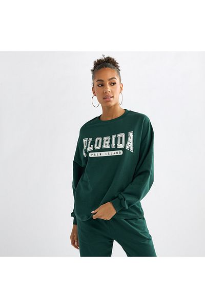 FAV Printed Long Sleeves Sweatshirt and Joggers Set