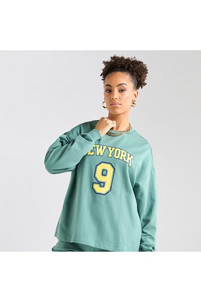 FAV Printed Long Sleeves Sweatshirt and Joggers Set