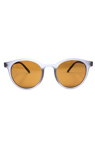 Polo Exchange Gray Round Sunglasses