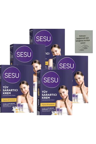 Sesu Feather Lightening Cream 5 Pieces + Fragrance Card Gift