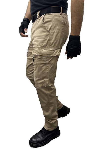 Polviton Men Cargo Pants Tactical Pocket