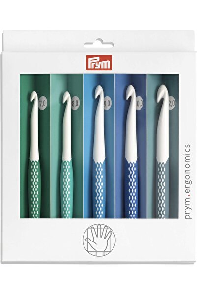 BALIM ÖRGÜ EVİ Prym  Ergonomik Yün Tığ  Seti (7-12.00 MM) 218441