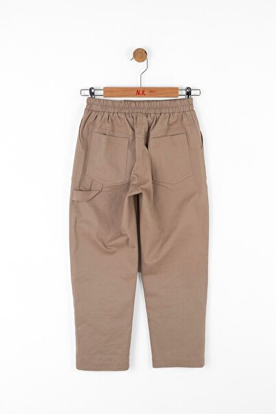 NK Boy's Fat Met Pants 8-14 Years Khaki