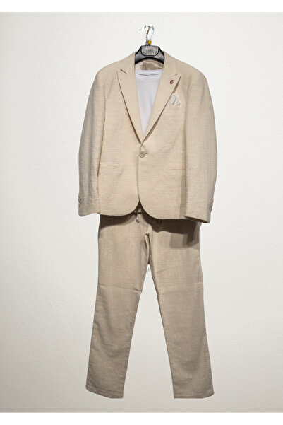 NANİCA Costum 3 piese pentru băiat, 3-8 ani, bej