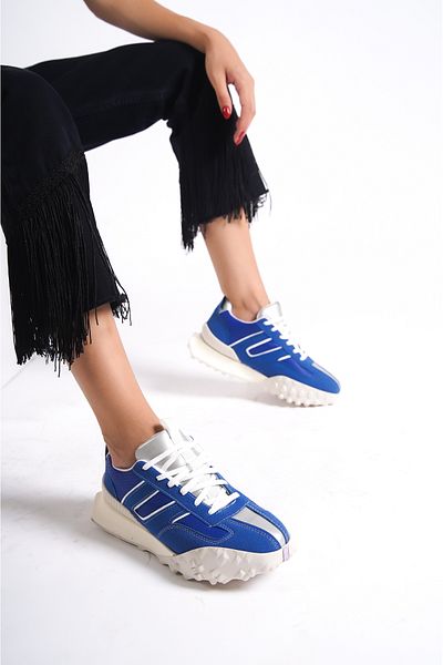 Mubiano 559-m albastru pantofi sport și pantofi sport pentru femei