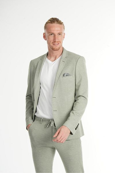 intersivin Intersivin Jogger Pants with Half Lining Jacket Summer Men's Suit