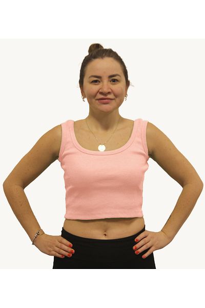 rood Γυναικείο Φαρδύ λουράκι Crop ATHLETE Camisole
