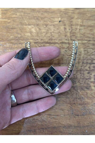 Gönülden Tasarım 6X5 CM PERFOROVANA OGRLICA OD CRNOG KAMENA ALAT ZA IZRAĐIVAN...