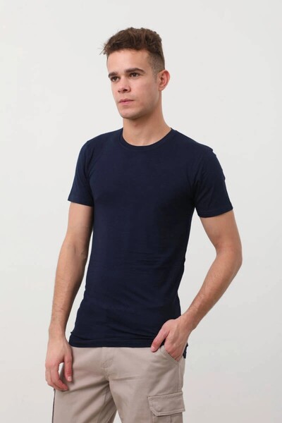 İLKE İÇ GİYİM Majica Crew Neck Basic Crna