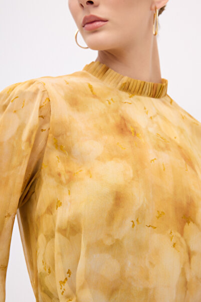 adL Büzgü Detaylı Elbise