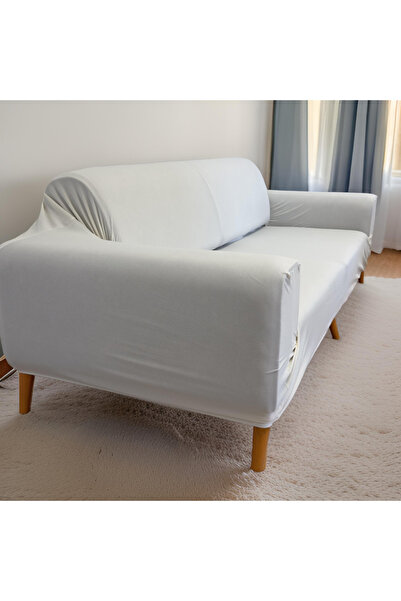 uzhanem Чохол для дивана з візерунком «соти» на тримісний диван. Не линяє.