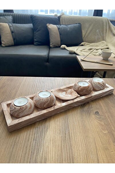 MorVilla Ev Dekorasyon,dekoratif Mumluk,hediyelik Eşya,tealight Mumluk(MUMLAR...