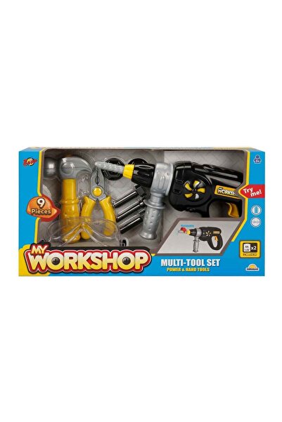 Nilly Toys 4606 Zapp Toys My Workshop Matkaplı Tamir Seti 9 Parça