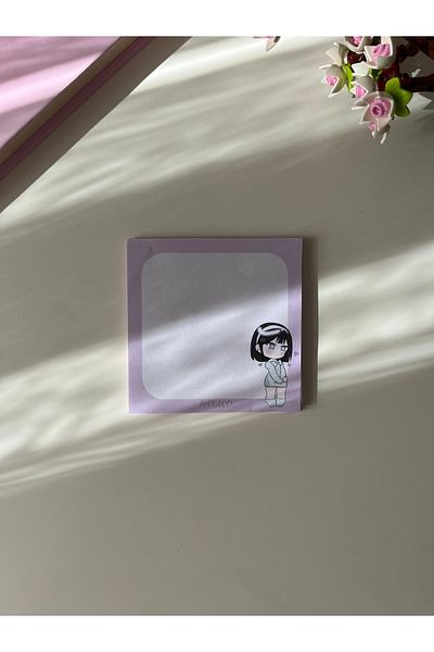 Hara Company Anime Memopad, Alien Stage Anime in 9X9 cm Size