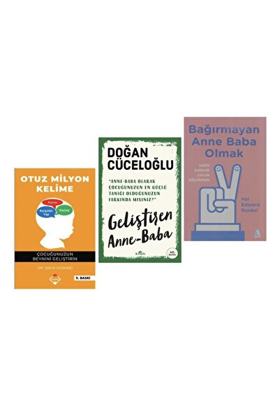 Buzdağı Yayınevi OTUZMILYON KELIME , GELISTIREN ANNE BABA , BAGIRMAYAN ANNE B...