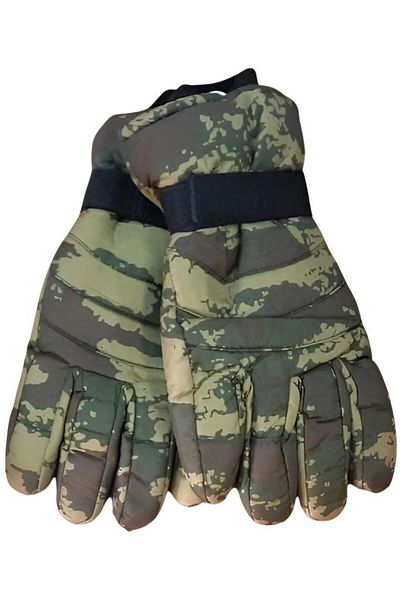 SINGLE SWORD Plum Snow Glove Tsk Camouflage Cold Proof Men Women Unisex Snow Glove