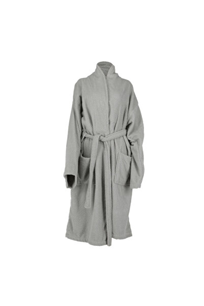 REVE رداء حمام نسائي من قماش تيري منقوش بقبة شال سريع الجفاف وعالي الامتصاص