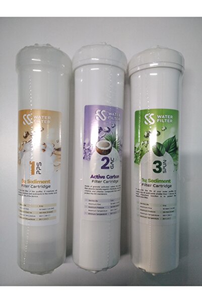 SS WATER FİLTER su arıtma cihazı filtresi