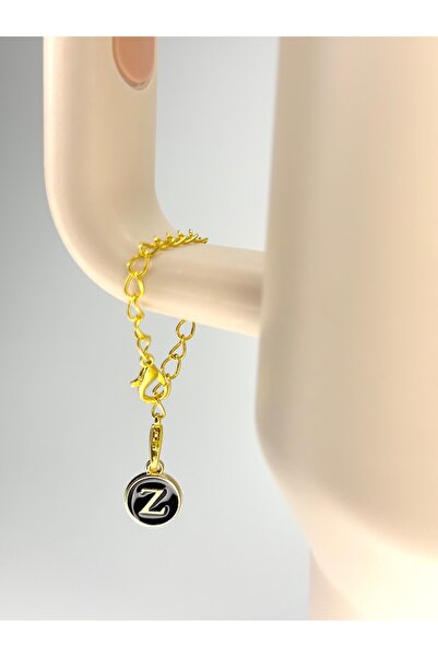 YuccaCo Accessorize Your Life Z Letter Black Thermos Compatible Accessory/Z L...