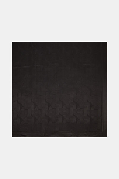 Vakko SİYAH GEOMETRİK DESENLİ FASONE ŞAL