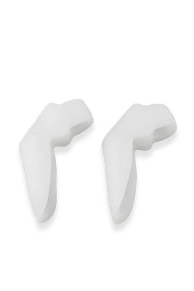 jetfast 2 Pairs Toe Big Finger Bone Protector Bunion Silicone Roller That Fits Two Fingers