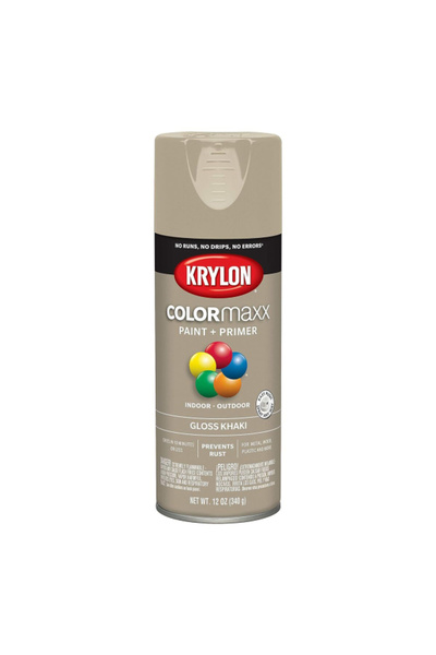 Krylon طلاء رش وبرايمر داخلي وخارجي من Colormaxx، 12 أونصة