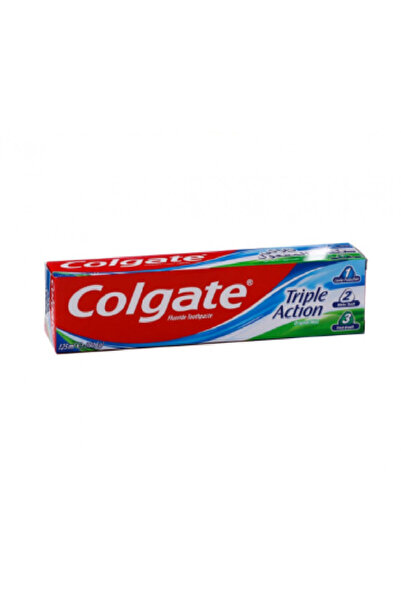 Colgate T.p 125ml Triple Action Menthe (112013) -- كولجيت معجون اسنان 120مل ث...