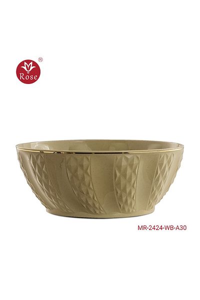 Rose Mr-2424-Rose Round Bowl