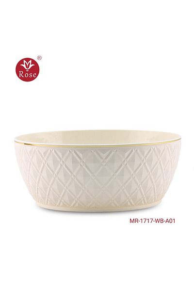 Rose Mr-1717-Rose Round Bowl