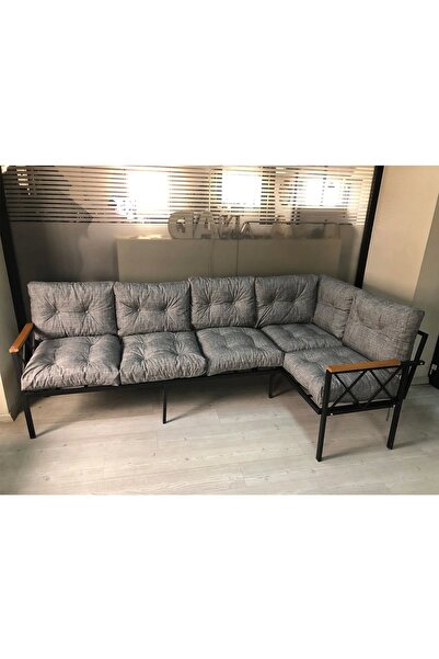 adımshops Miami Köşe Koltuk Takımı , 3+2 Balkon-bahçe-kafe-çay Seti-koltuk Takımı-mutfak Köşesi