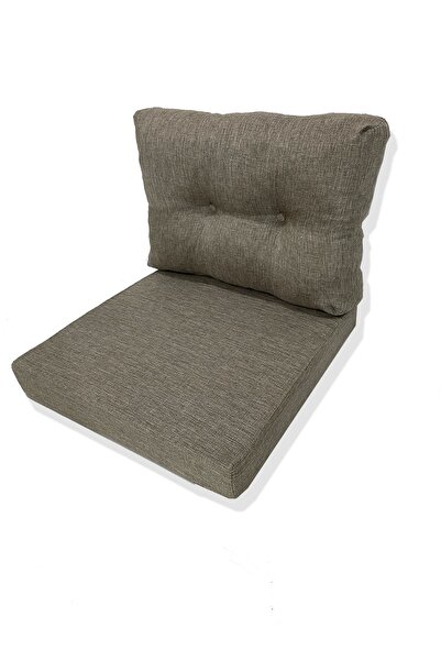 adımshops Bahçe Balkon Mobilyası Minderi (1 ADET MİNDER, 1 ADET KIRLENT)