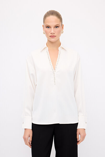 adL Mert Aslan Aksesuar Detaylı Gömlek