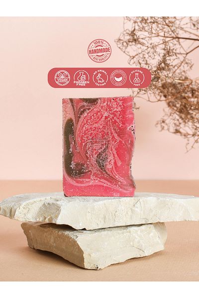 RUIADA Traditional Rose Soap 110 Gr. (Hand Made)