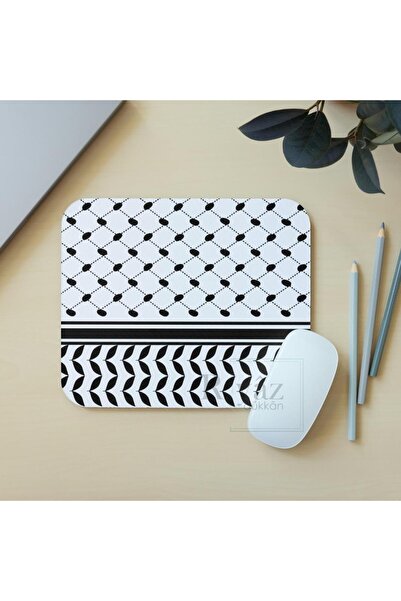 riyaz Kefiye - Dikdörtgen Mouse Pad, 17,5 cm x 19,50 cm