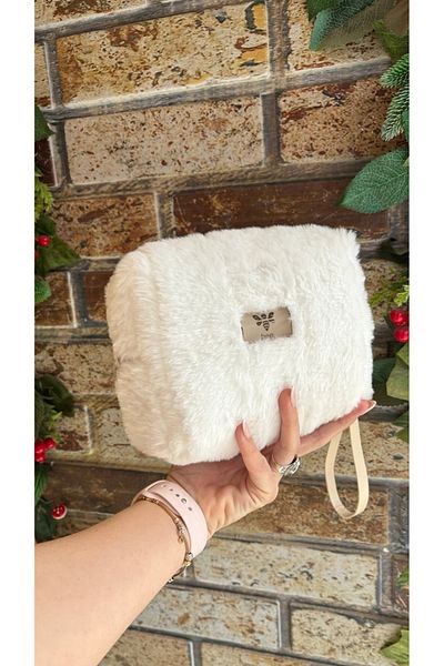 dermoPoint Beepoint Plush Makeup Bag