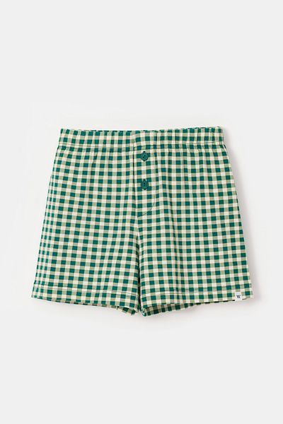 Woody Αγόρια 2-8 ετών Boxer-Qlb - 926-Green Gingham