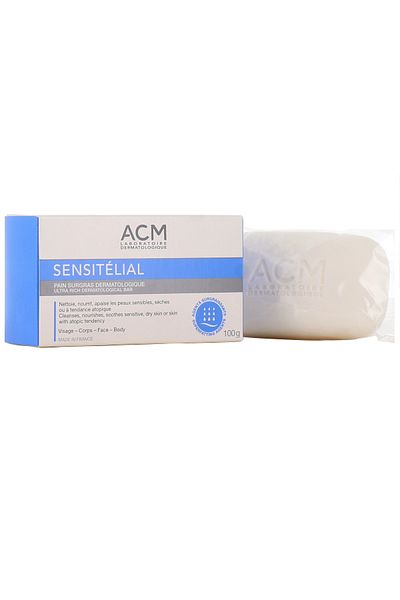 ACM Laboratoire dermatologique ACM Sensitélial Dermatological Bar 100g
