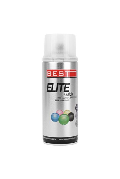 Best Elite Akrilik Hızlı Kuruyan Sprey Boya 400 Ml - Kırmızı (renk Kodu: 3000)