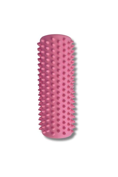 Modares Store Pink 15 cm Spiky Massage Roller - Hand and Foot Exercise Roller