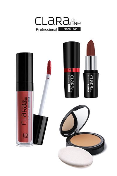 Clara Plum Enchantment Clara Line Lipcream Matte 413+ high definition powder 351+matte lipstick 472